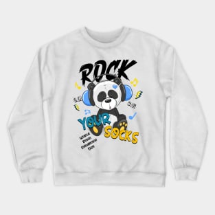 Rock Your Socks World Down Syndrome Day 21 Crewneck Sweatshirt